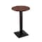 Holland Bar Stool Co 36" 217 Black Table, 24" dia. Top 21736BW24R - alternate 2